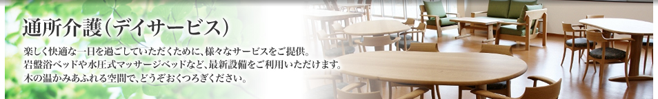 通所介護（デイサービス）